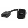 EXSYS EX-49163 adattatore cavo HDMI tipo D, femmina-femmina, 20 cm