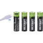 Voltcraft VC-AA1300USB batterie AA Li-Ion ricaricabili USB-C 1300 mAh 1,5 V, confezione da 4