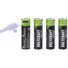 Voltcraft VC-AA1300USB batterie AA Li-Ion ricaricabili USB-C 1300 mAh 1,5 V, confezione da 4