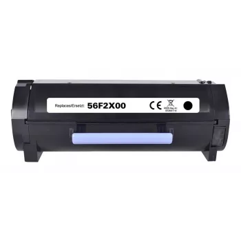 Renkforce RF-6131502 cartuccia toner nera compatibile per Lexmark 56F2X00, 20.000 pagine
