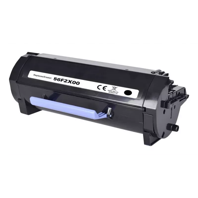 Renkforce RF-6131502 cartuccia toner nera compatibile per Lexmark 56F2X00, 20.000 pagine