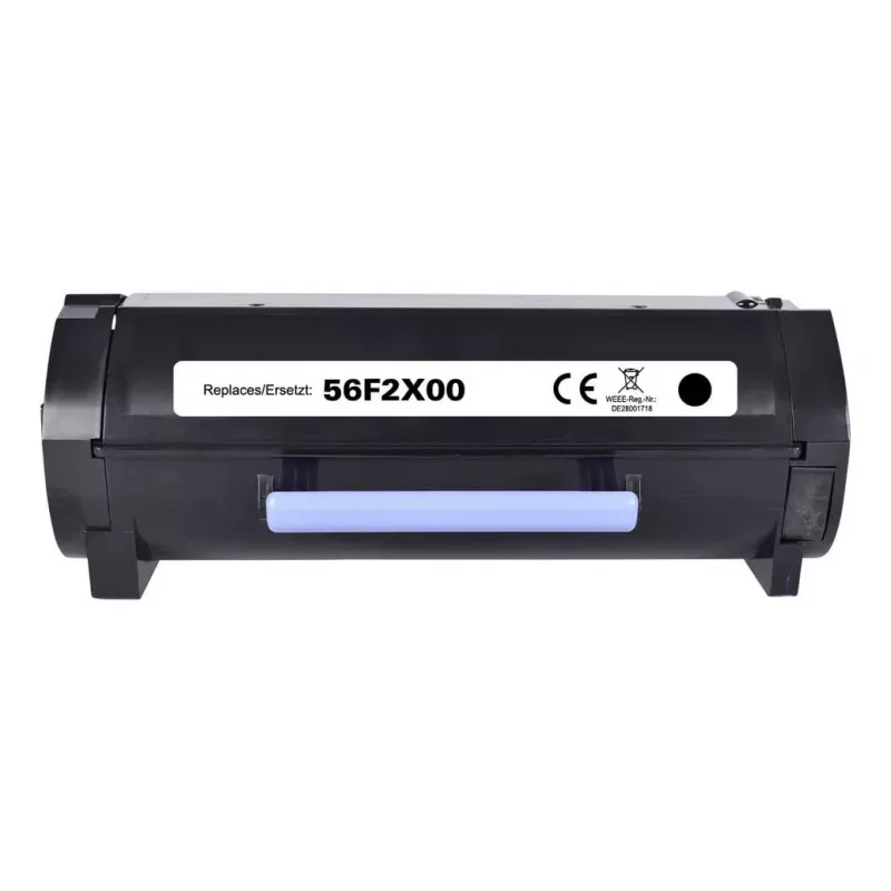 Renkforce RF-6131502 cartuccia toner nera compatibile per Lexmark 56F2X00, 20.000 pagine