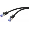 Renkforce RF-6830464 cavo patch CAT 6a S/FTP, RJ45, 5 m, nero