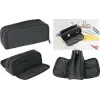 Faber-Castell Eberhard Faber astuccio, 3 scomparti, antracite/nero poliestere, scomparto principale grande, scomparto laterale con 4 divisioni - 1 pz. 577406