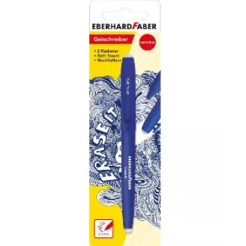 Faber-Castell Eberhard Faber Erase It! penna gel blu 0,7 mm ricaricabile cancellabile 582181