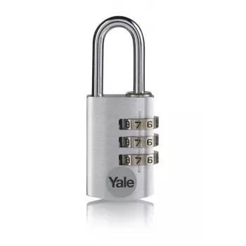 Yale YE3CB/38/131/1/S lucchetto a combinazione 38mm argento