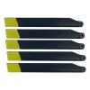 Amewi set pale rotore principale giallo per MD500E/H145 (057-25334-26)