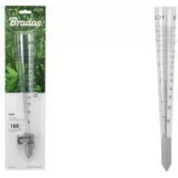 BRADAS WL-M17 WHITE LINE pluviometro, plastica, fino a 160 mm/m², base conica, 1 pezzo