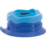 Faber-Castell Eberhard Faber WINNER bicchiere per acqua blu in silicone con supporto per pennelli in plastica riciclata 579936