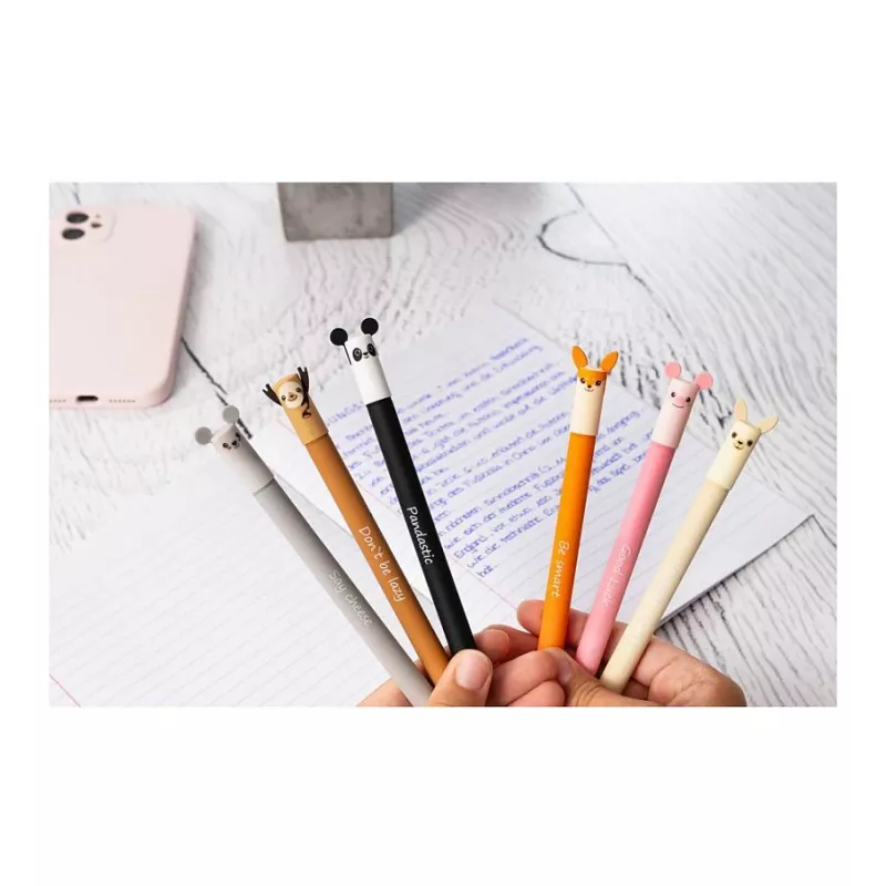 Faber-Castell Eberhard Faber Animal Erase it! penna gel volpe blu 0,7 mm ricaricabile 582105