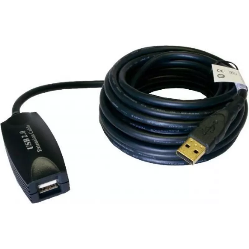 EXSYS EX-1401 cavo di prolunga USB 2.0 attivo 5m USB-A maschio su femmina con rigenerazione del segnale