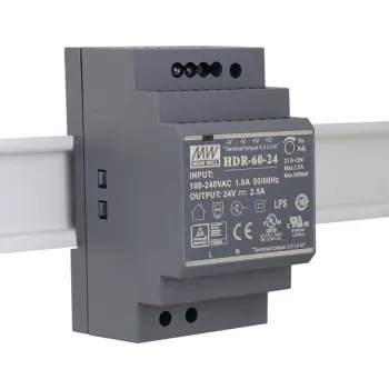 EXSYS EX-6973 alimentatore per guida DIN 60W 24V 2,5A