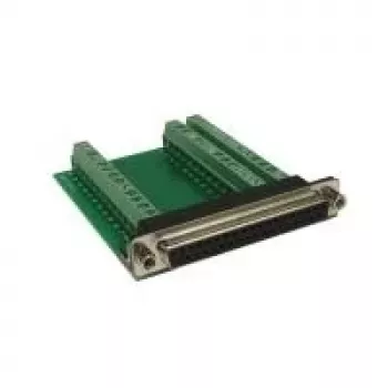 EXSYS EX-49040 adattatore D-SUB 37 pin maschio su morsettiera a vite, verde/argento