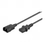 MicroConnect PE1413BL18 cavo di alimentazione C14 a C13 1,8 m nero