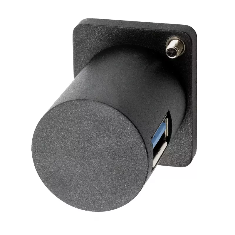 Adattatore EXSYS EX-49154 tipo D USB-A femmina a femmina 90°, USB 3.2 Gen 1