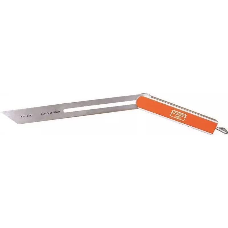 Falsa squadra Bahco 9574-300 300 mm lama in acciaio inox manico in palissandro