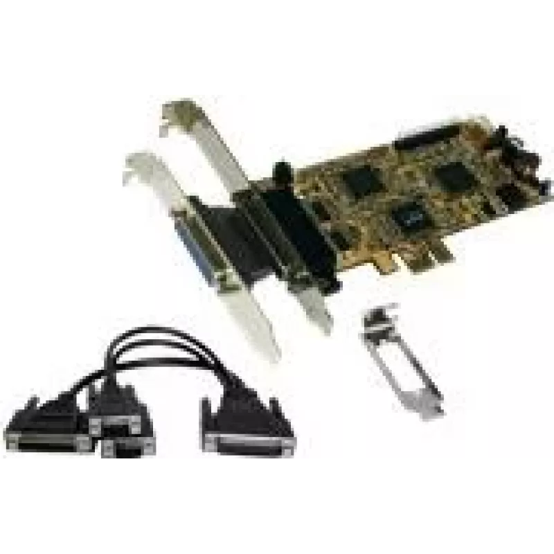 Scheda Multi-I/O PCI-Express EXSYS EX-44344 2S/2P con cavo Octopus, RS232 e IEEE1284
