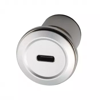 Adattatore da incasso EXSYS EX-49195 USB-C femmina a USB-C femmina, metallo, USB 3.2 Gen 1