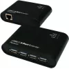 Kit extender Gigabit Ethernet EXSYS EX-1445 su 2 fili, 500 m, nero
