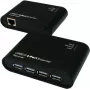 Kit extender Gigabit Ethernet EXSYS EX-1445 su 2 fili, 500 m, nero