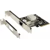 Adattatore di rete EXSYS EX-6061-2 Dual 10GbE PCIe x4 Low-Profile