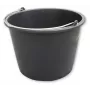 Secchio da costruzione Bradas KTW20 20 L PVC nero rotondo con manico in metallo e scala graduata