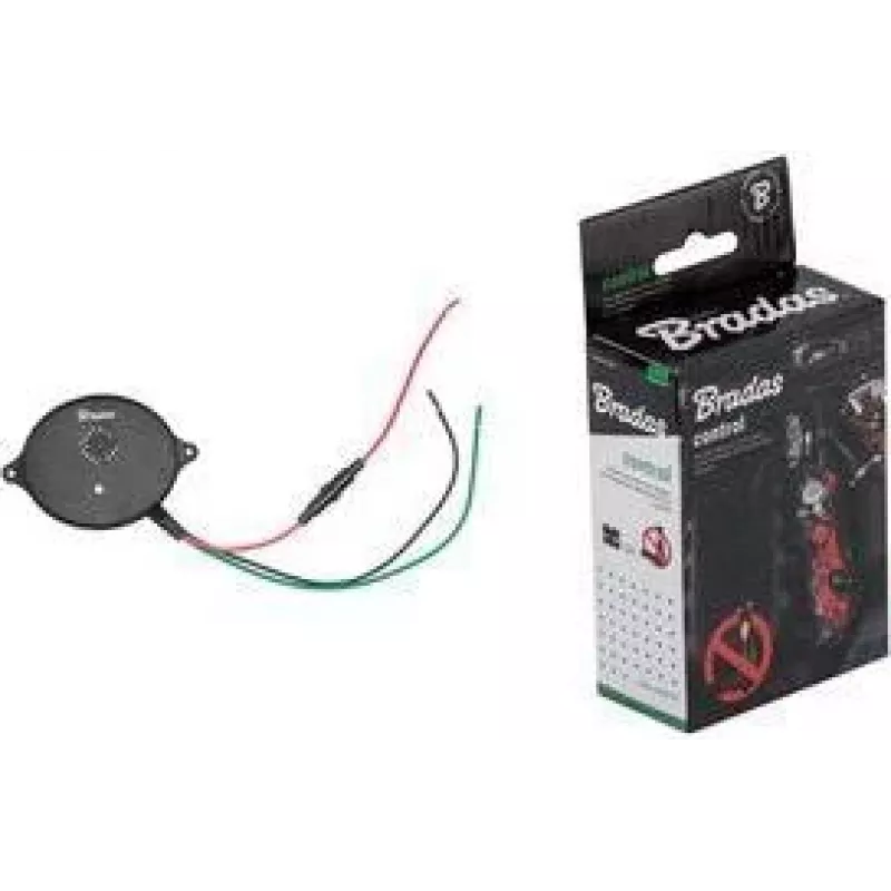 Repellente a ultrasuoni per topi e martore Bradas CTRL-AN201B per batteria veicolo 12V, nero
