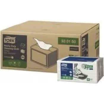 TORK Extra Strong panni di pulizia bianco W8, 8 x 50 panni 930150, 400 panni in totale