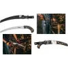 Bradas V-SERIES sega da giardino con custodia, lama in acciaio temprato SK5 da 320 mm, denti a tripla affilatura, taglio a trazione KT-V1404K