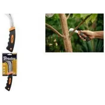 Bradas coltello da giardino universale, lama in acciaio inox da 70 mm, lunghezza totale 220 mm, 1 pezzo (AK-KN0010)