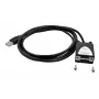EXSYS EX-1311-2IS adattatore USB 2.0 a RS-232 seriale con chipset FTDI FT232RL, 921,6 Kbps, connettore maschio DB9, cavo 0,8 m