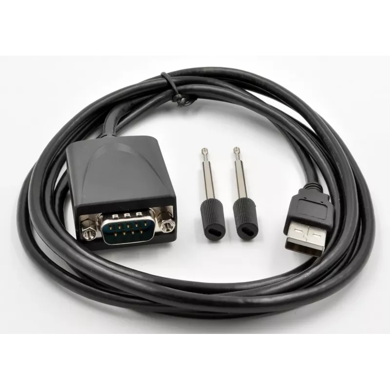 EXSYS EX-1311-2IS adattatore USB 2.0 a RS-232 seriale con chipset FTDI FT232RL, 921,6 Kbps, connettore maschio DB9, cavo 0,8 m