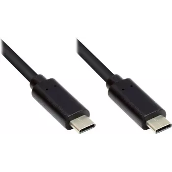 EXSYS EX-K1585-0.2 cavo USB-C 0,2 m, USB 3.2 Gen 1, nero