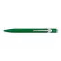 Caran d'Ache 849 Classic Line penna a sfera, verde, inchiostro blu, medium 849.210