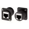 EXSYS EX-49150 adattatore tipo D RJ45 femmina a femmina, CAT.5e