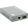 KTI Networks KGC-300 convertitore di media Gigabit Ethernet, RJ45 a SFP, multimodale/monomodale