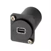 EXSYS EX-49168 adattatore da incasso tipo D Mini DisplayPort femmina a femmina