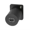EXSYS EX-49168 adattatore da incasso tipo D Mini DisplayPort femmina a femmina