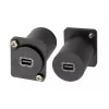 EXSYS EX-49168 adattatore da incasso tipo D Mini DisplayPort femmina a femmina