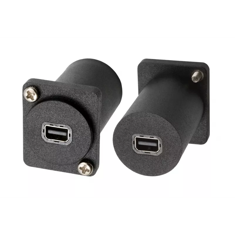 EXSYS EX-49168 adattatore da incasso tipo D Mini DisplayPort femmina a femmina