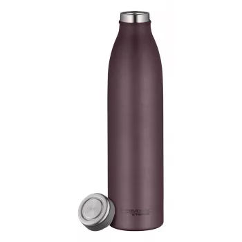 THERMOS TC Bottle borraccia termica 0,75 L, acciaio inox a doppia parete, isolata sottovuoto, senza BPA, bordeaux opaco 4067.301.075