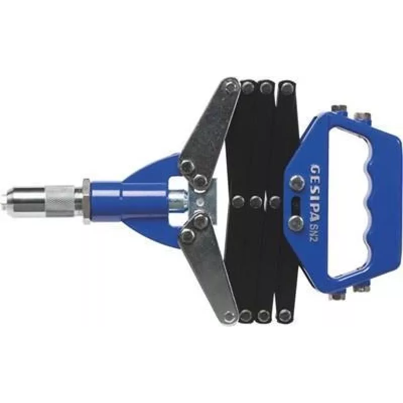 GESIPA Rivettatrice SN 2 per rivetti ciechi 3,0-6,4 mm con 7 boccole 7120028