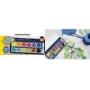 Faber-Castell Eberhard Faber WINNER Acquerello in pastiglie, 12 colori brillanti, coperchio trasparente rimovibile 578314