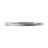 C.K Tools T2364 pinzetta industriale 120 mm acciaio inox punta fine dritta antimagnetica resistente agli acidi