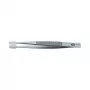 C.K Tools T2364 pinzetta industriale 120 mm acciaio inox punta fine dritta antimagnetica resistente agli acidi