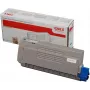 OKI 43866107 cartuccia toner originale ciano, 10.000 pagine, per C5850/C5950/MC560 Serie