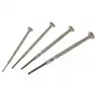 C.K Tools T4852P set cacciaviti di precisione, 4 pezzi, taglio, 2,0/2,5/3,0/3,5 mm, cromo-vanadio, impugnatura bicomponente