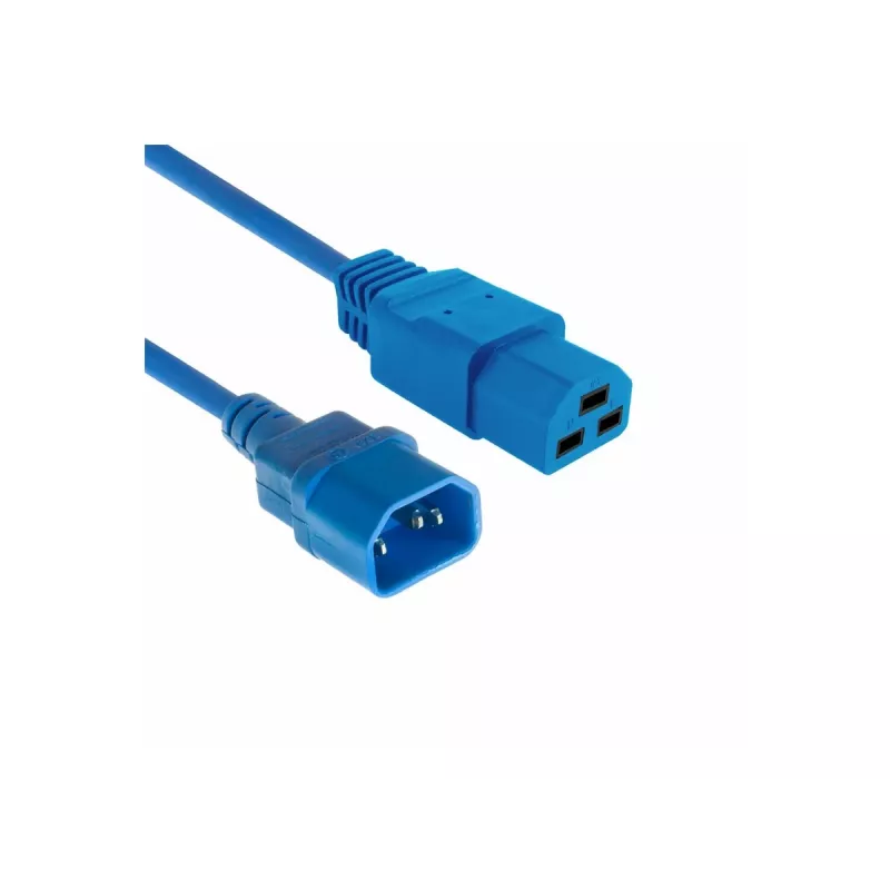 ACT Cavo di alimentazione C14 - C21 IEC60320 blu 2,5 m (AK5383)