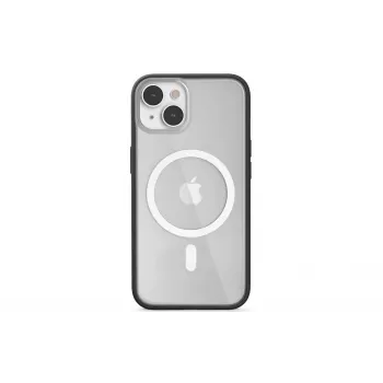 Woodcessories ECO643 custodia per iPhone 14 Plus - cover posteriore ecologica nera e trasparente