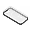 Woodcessories ECO643 custodia per iPhone 14 Plus - cover posteriore ecologica nera e trasparente